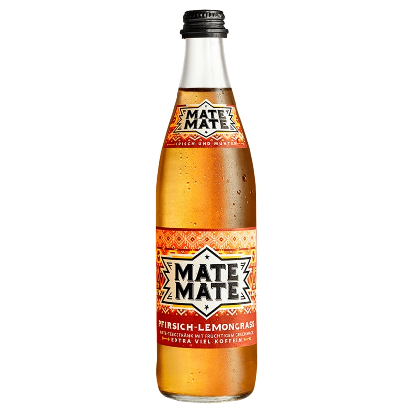 Mate Mate Pfirsich-Lemongrass 0,5l